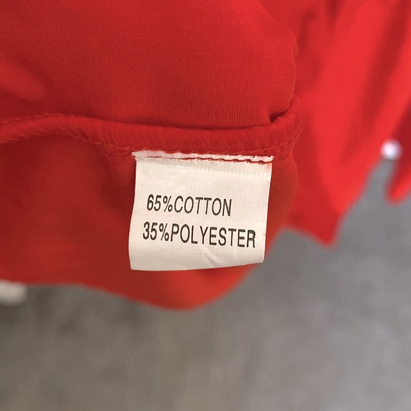 Summer long Red Flowey Dress - Picture 13 of 13